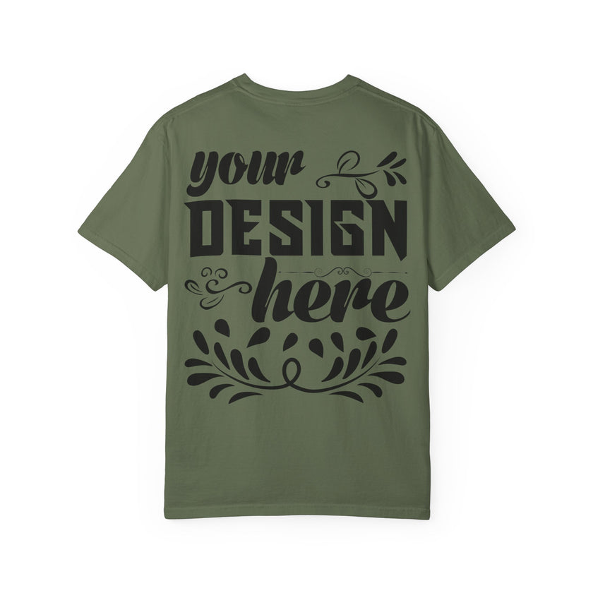 Customizable Comfort Colors 1717 Unisex Garment-Dyed T-Shirt