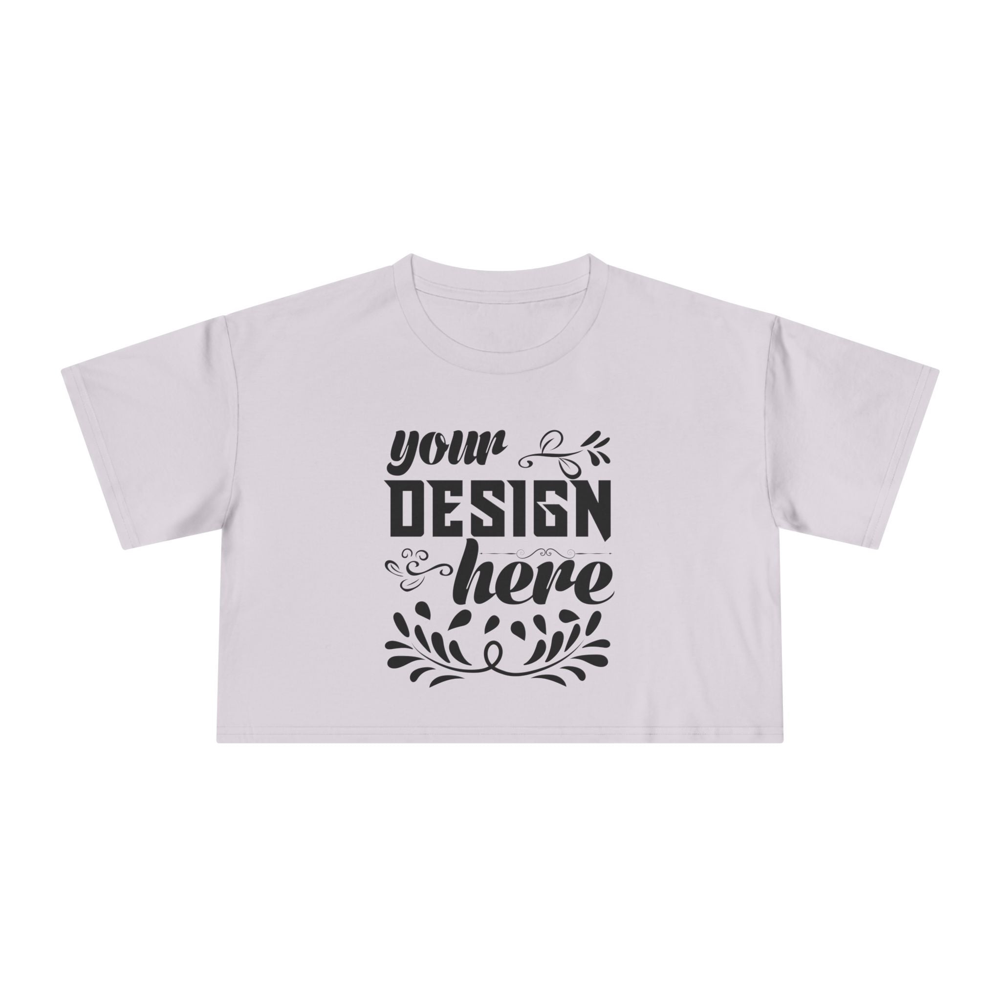 Customizable AS Colour 4062 Womens Crop Tee Dropped Shoulder