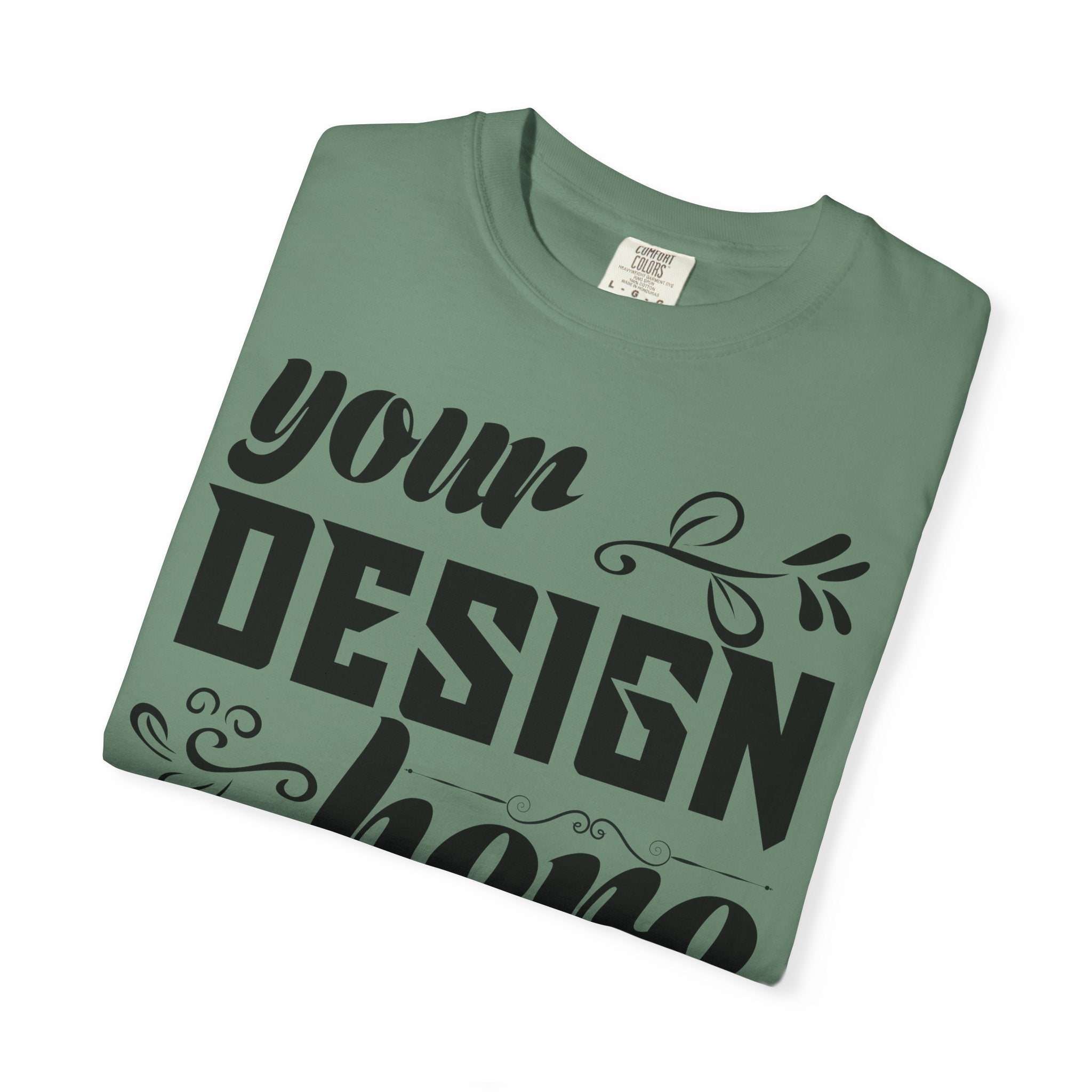 Customizable Comfort Colors 1717 Unisex Garment-Dyed T-Shirt