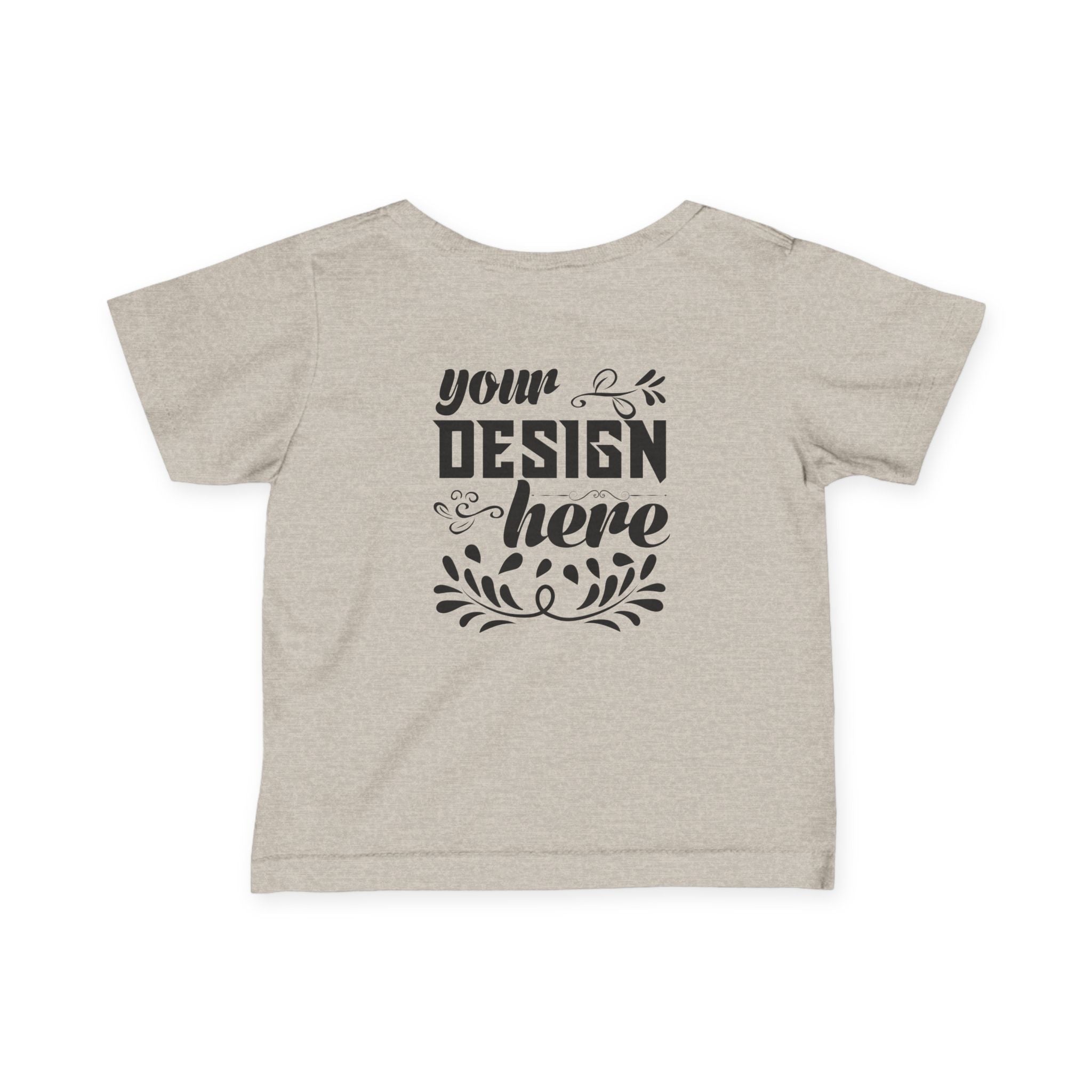 Customizable Rabbit Skins 3322 Infant Fine Jersey Tee Classic Fit