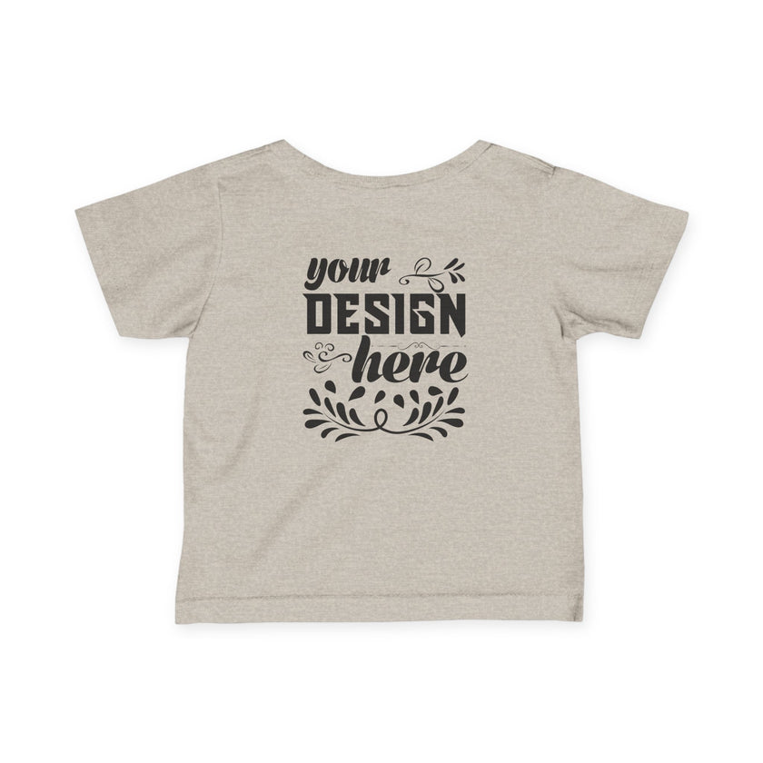 Customizable Rabbit Skins 3322 Infant Fine Jersey Tee Classic Fit