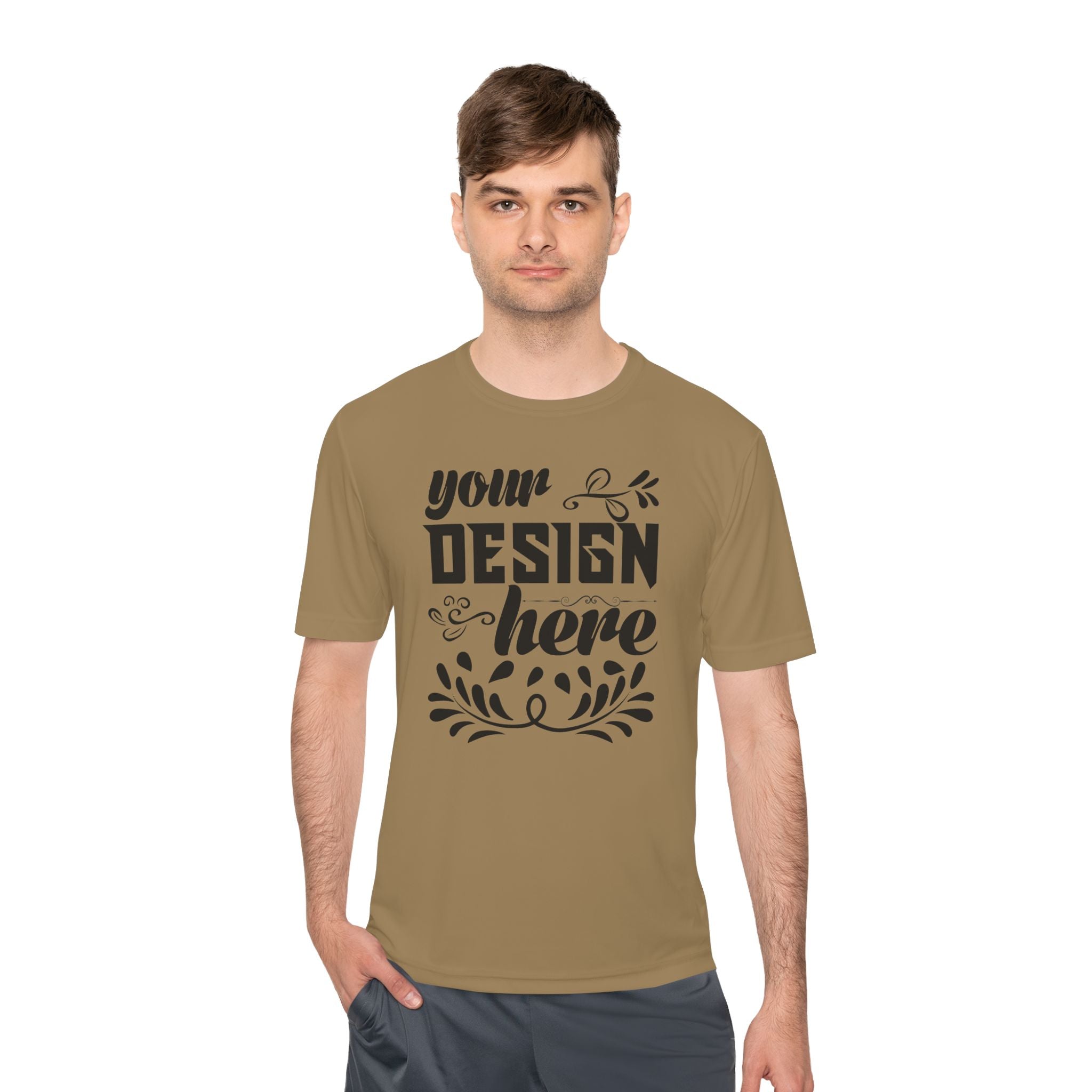 Customizable Sport Tek ST350 Unisex Moisture Wicking Tee Regular Fit