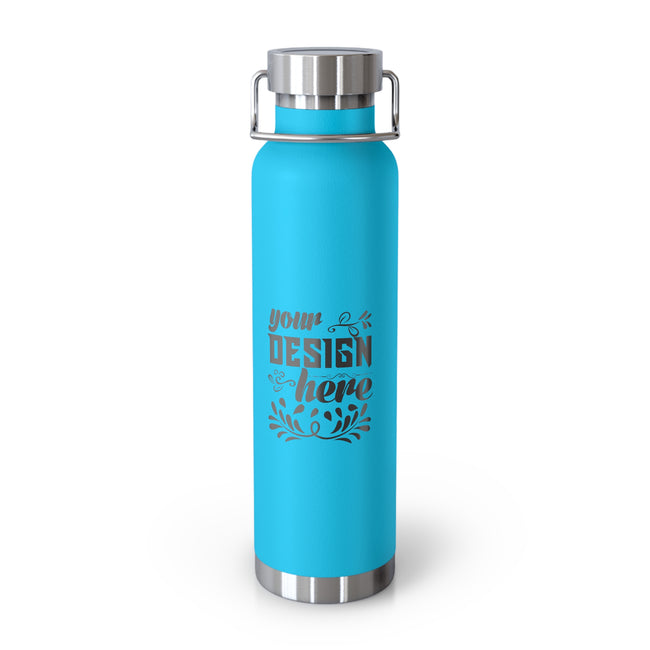 Customizable 22oz Copper Vacuum Insulated Stainless Steel Water Bottle