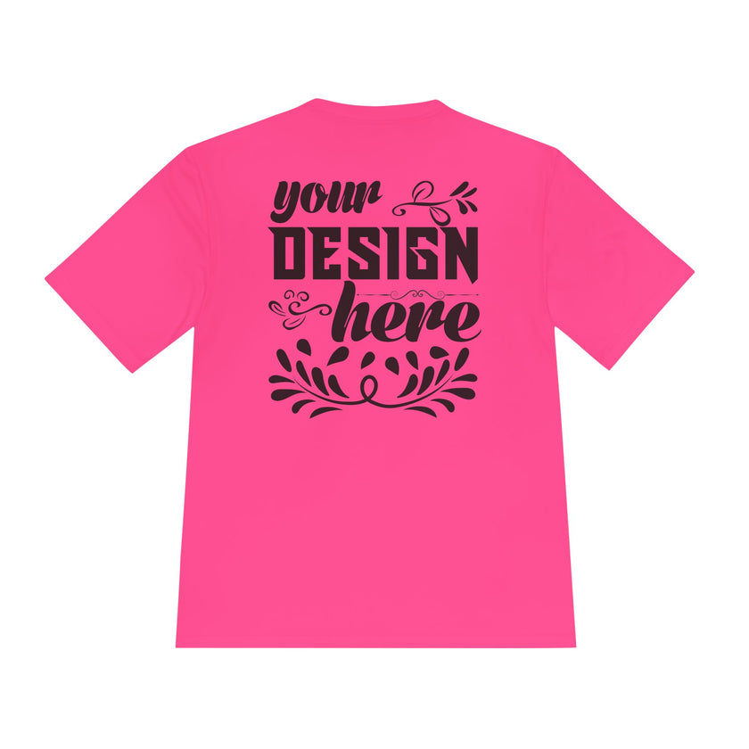 Customizable Sport Tek ST350 Unisex Moisture Wicking Tee Regular Fit