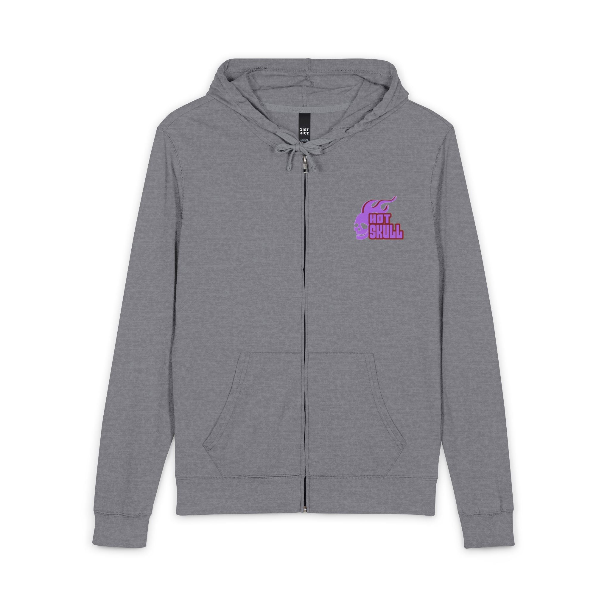 District DT1100 Unisex Full Zip Hoodie 