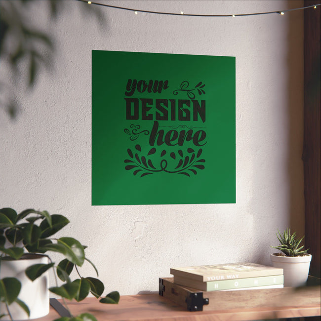 Customizable Matte Horizontal Poster Print Museum Grade Archival Paper