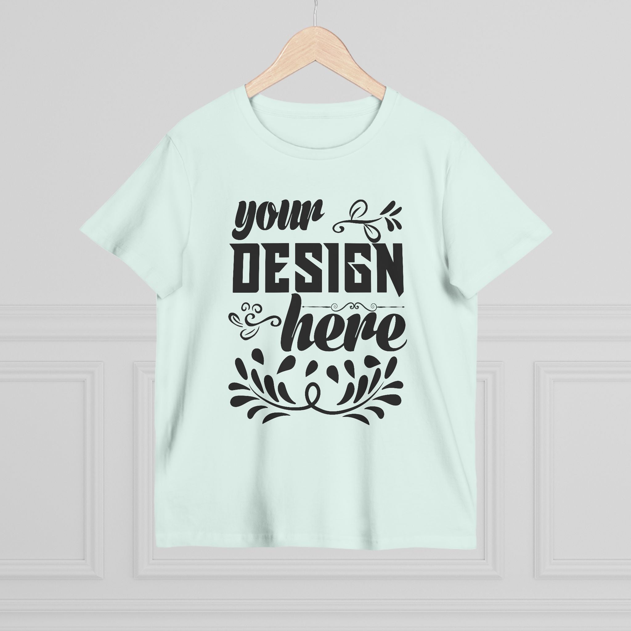 Customizable AS Colour 4001 Womens Maple Cotton T-Shirt