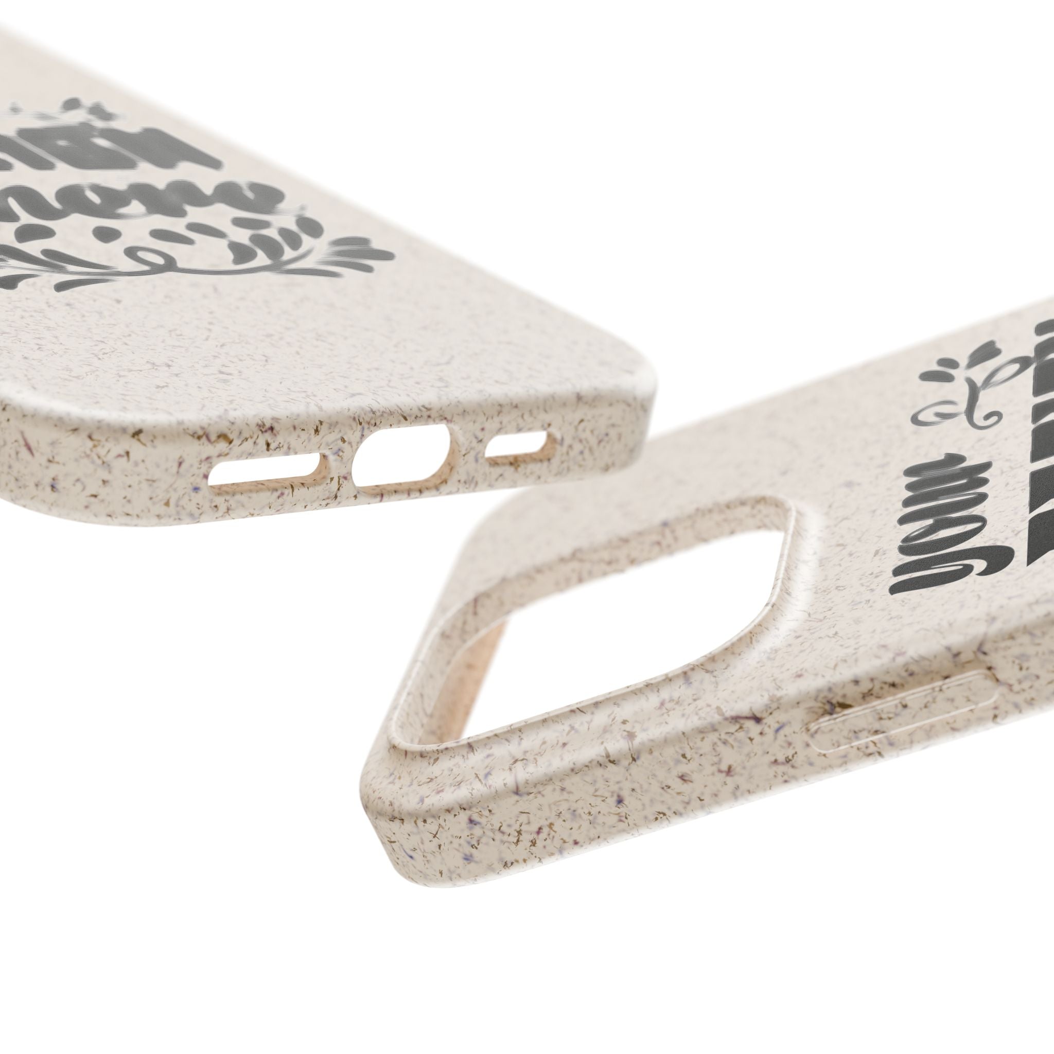 Customizable Biodegradable Phone Case Matte Finish Wireless Charging