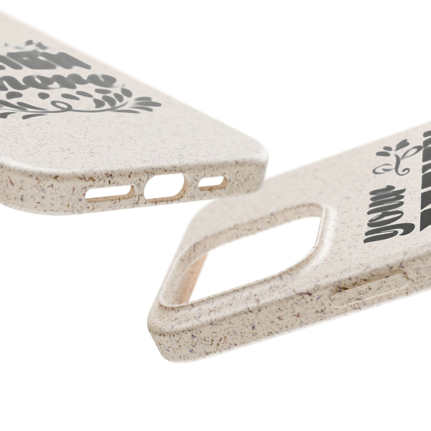 Customizable Biodegradable Phone Case Matte Finish Wireless Charging