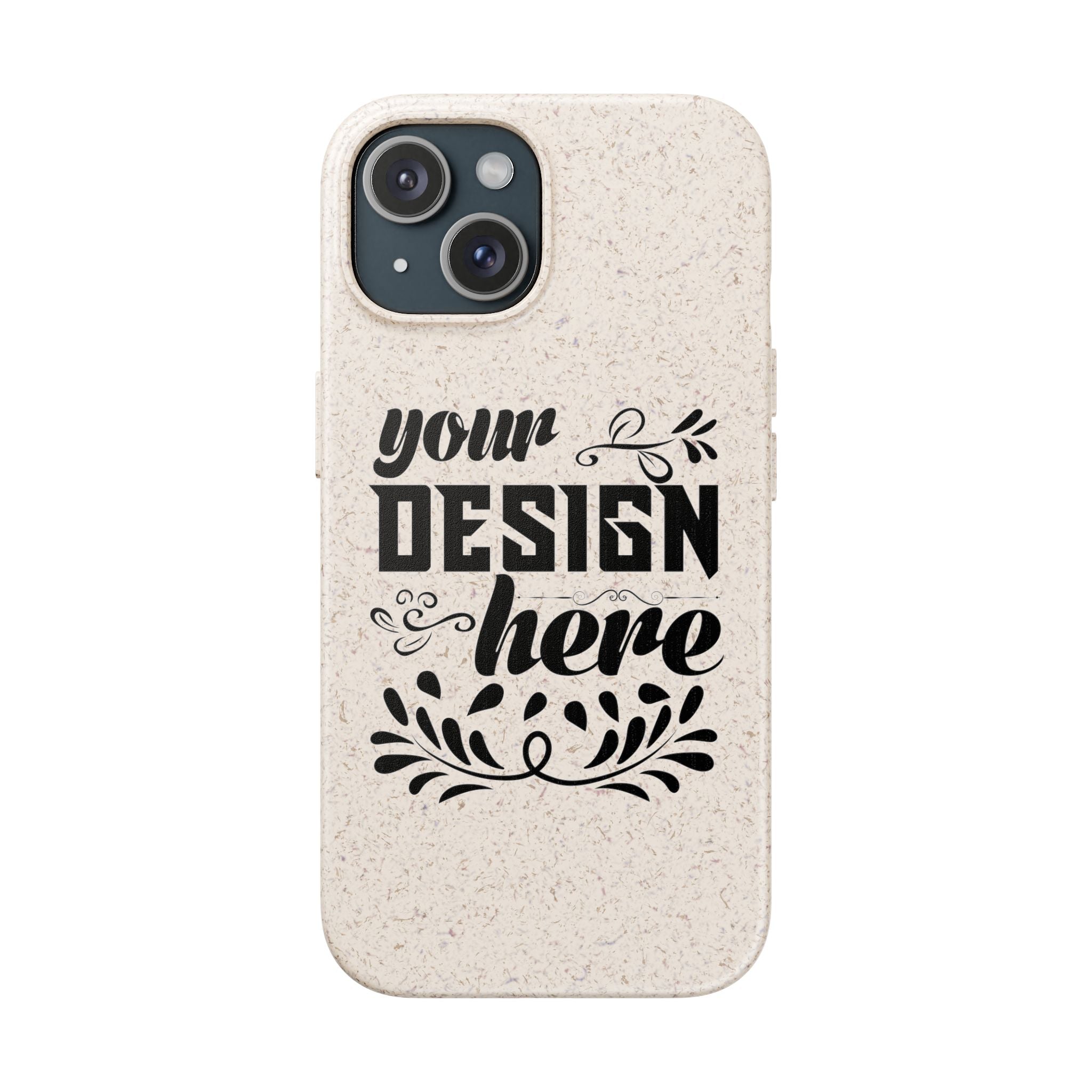 Customizable Biodegradable Phone Case Matte Finish Wireless Charging