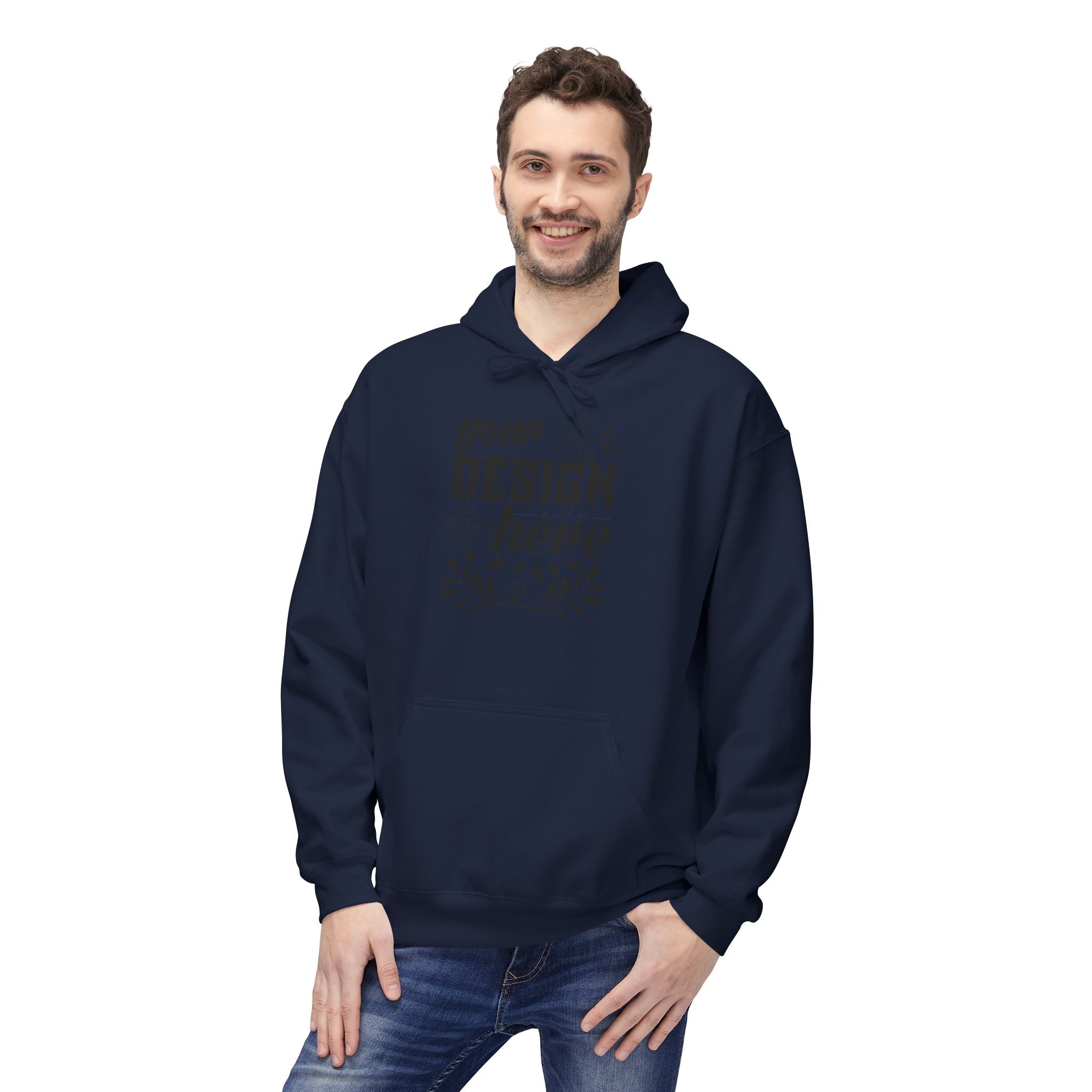 Customizable Gildan SF500 Unisex Midweight Softstyle Fleece Hoodie