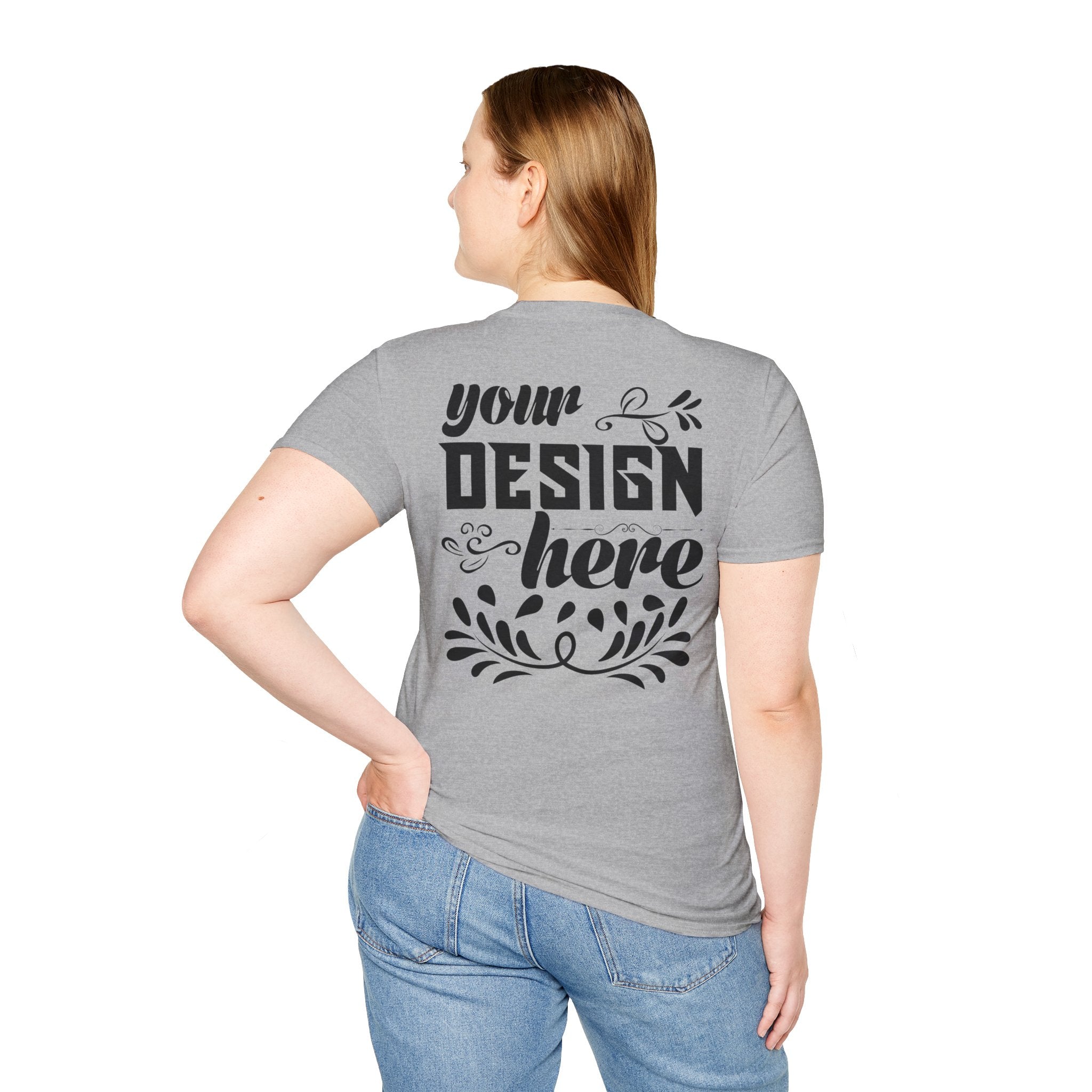 Customizable Gildan 64000 Unisex Softstyle T-Shirt Classic Fit