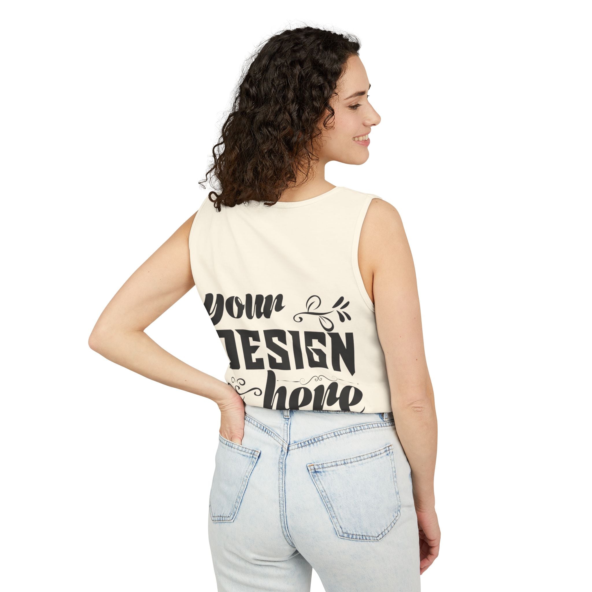 Customizable  Comfort Colors 9360  Unisex Garment Dyed Tank Top