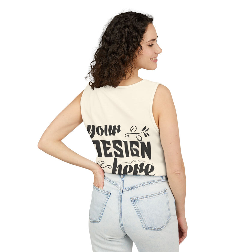 Customizable  Comfort Colors 9360  Unisex Garment Dyed Tank Top