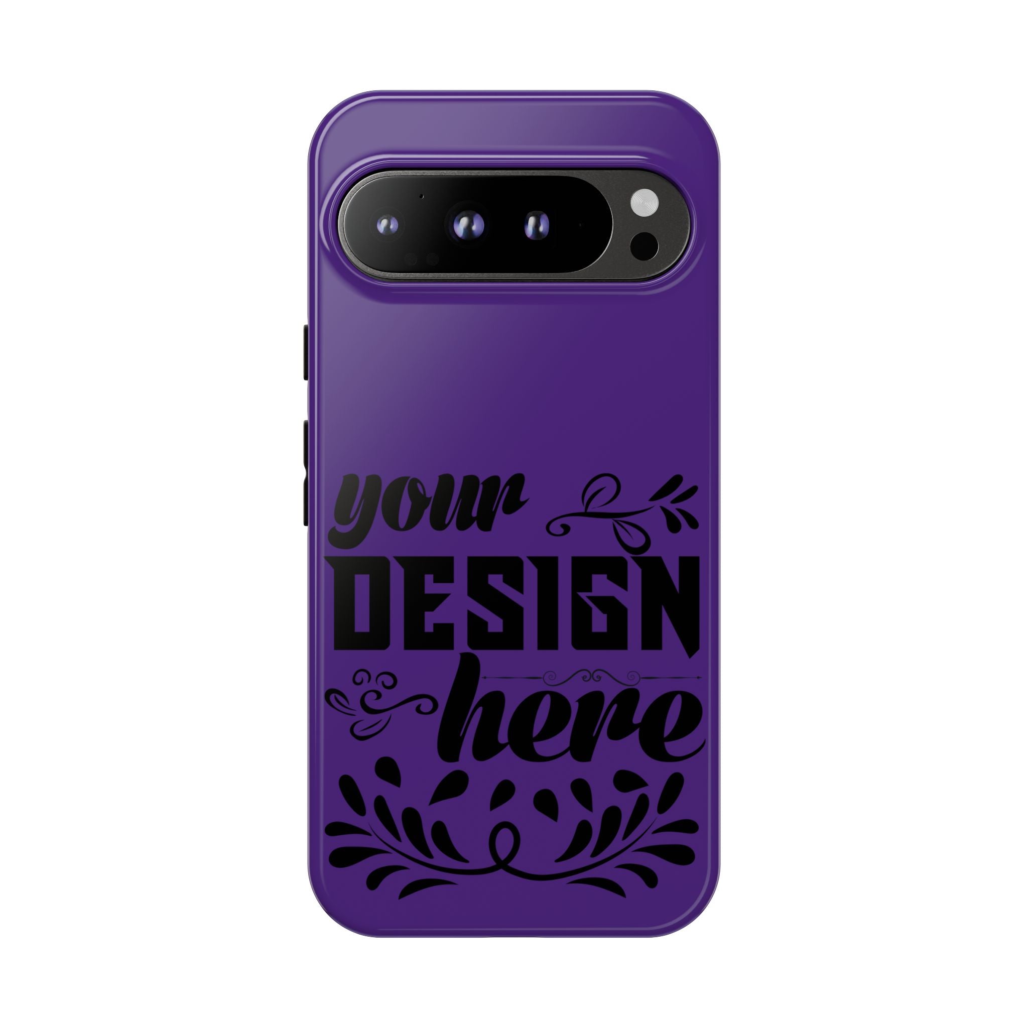 Customizable Tough Dual Layer Phone Case Polycarbonate TPU Liner Protective