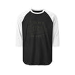 Tultex 245 Unisex 3 4 Sleeve Raglan Shirt Quote Graphic Print