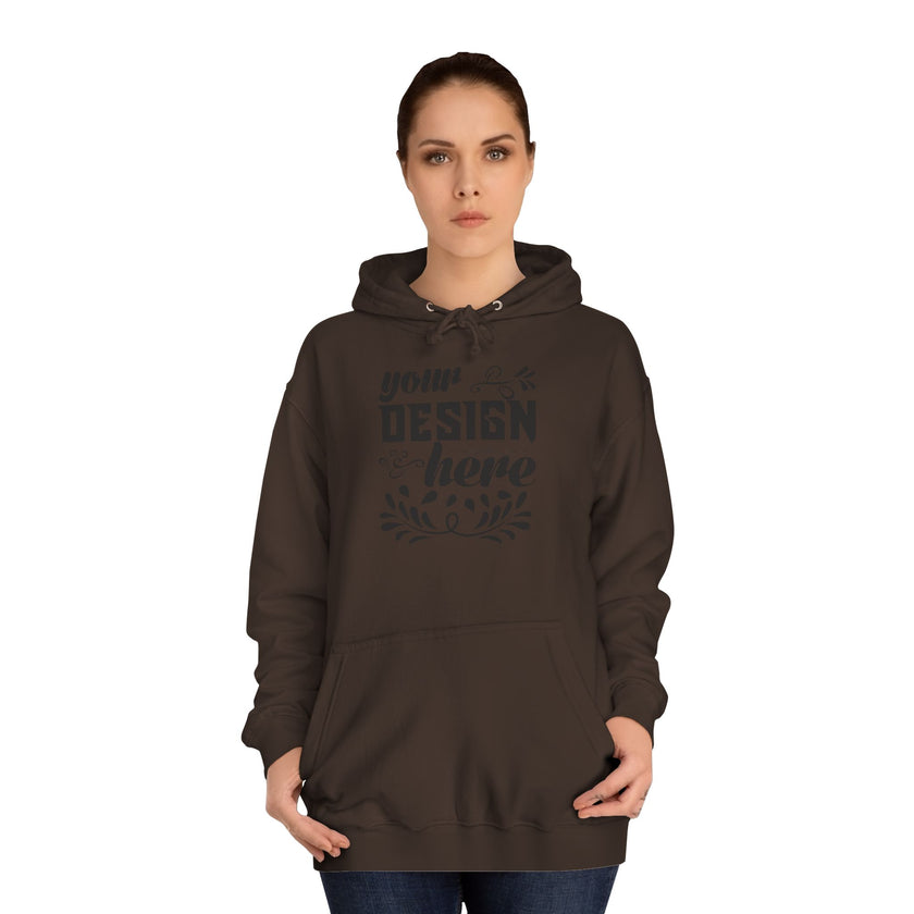 Customizable AWDis JH001 Unisex College Hoodie