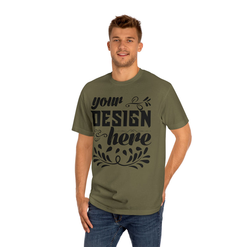 Customizable American Apparel 1301 Unisex Classic Cotton T-Shirt