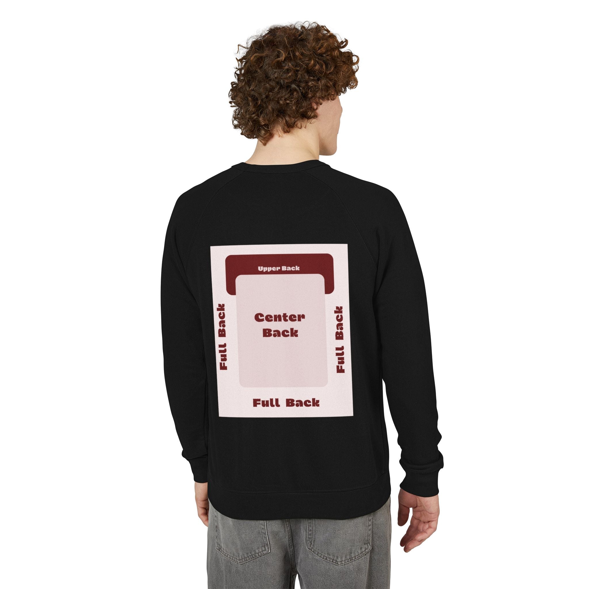 Customizable Lane Seven LS13004 Unisex French Terry Raglan Crewneck