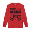 Customizable Gildan 5400 Unisex Long Sleeve T Shirt 100 Cotton Rib Cuffs
