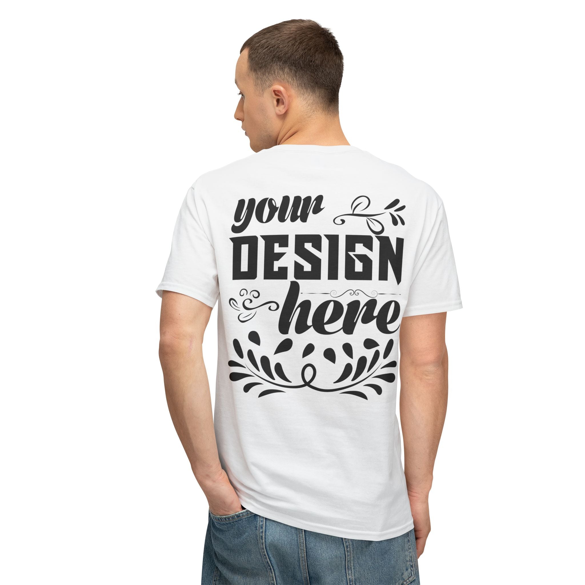 Customizable Fruit Of The Loom 3930R Unisex HD Cotton T-Shirt