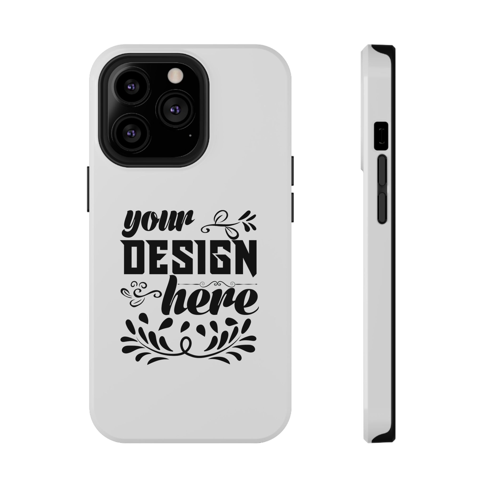 Customizable Impact Resistant Phone Case Dual Layer With Matte Or Glossy