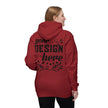Customizable Bayside 960 Unisex Heavyweight Hooded Sweatshirt Made in US