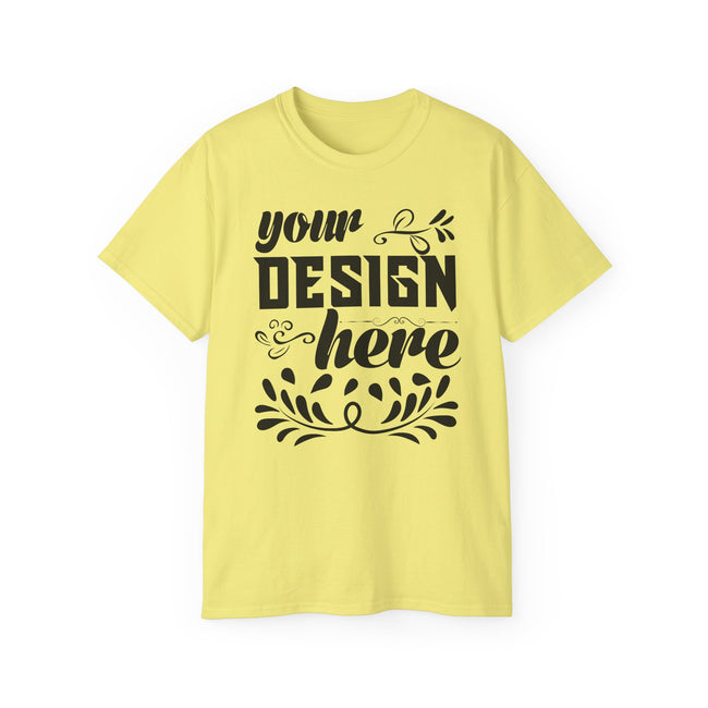 Customizable Gildan 2000 Unisex Ultra Cotton Crew Neck T-Shirt