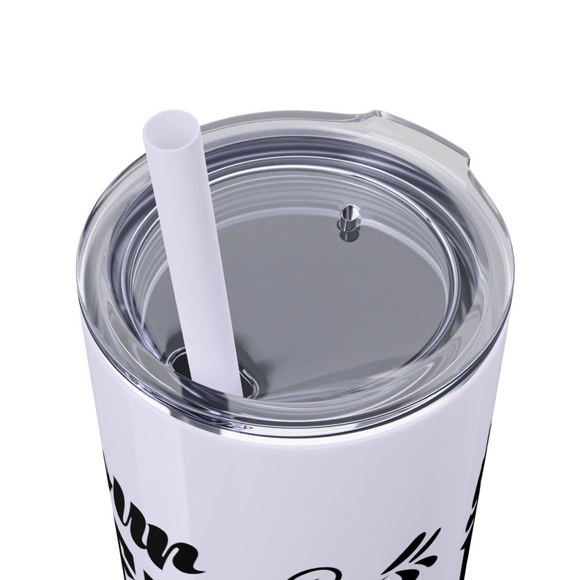 Customizable Maars 20oz Skinny Tumbler with Straw Stainless Steel