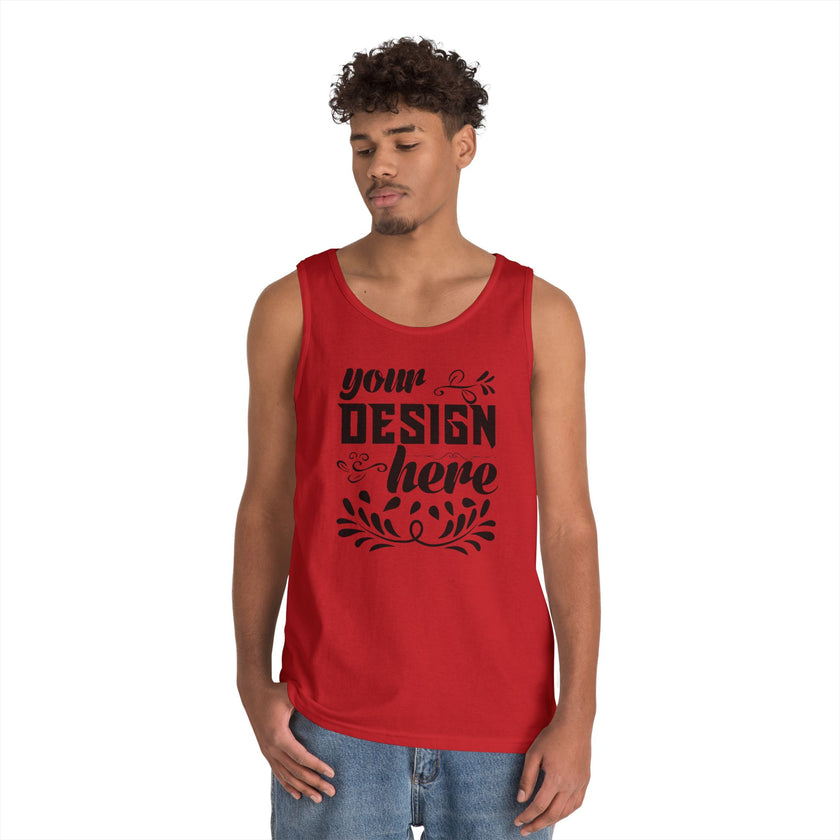 Customizable Gildan 5200 Unisex Heavy Cotton Tank Top