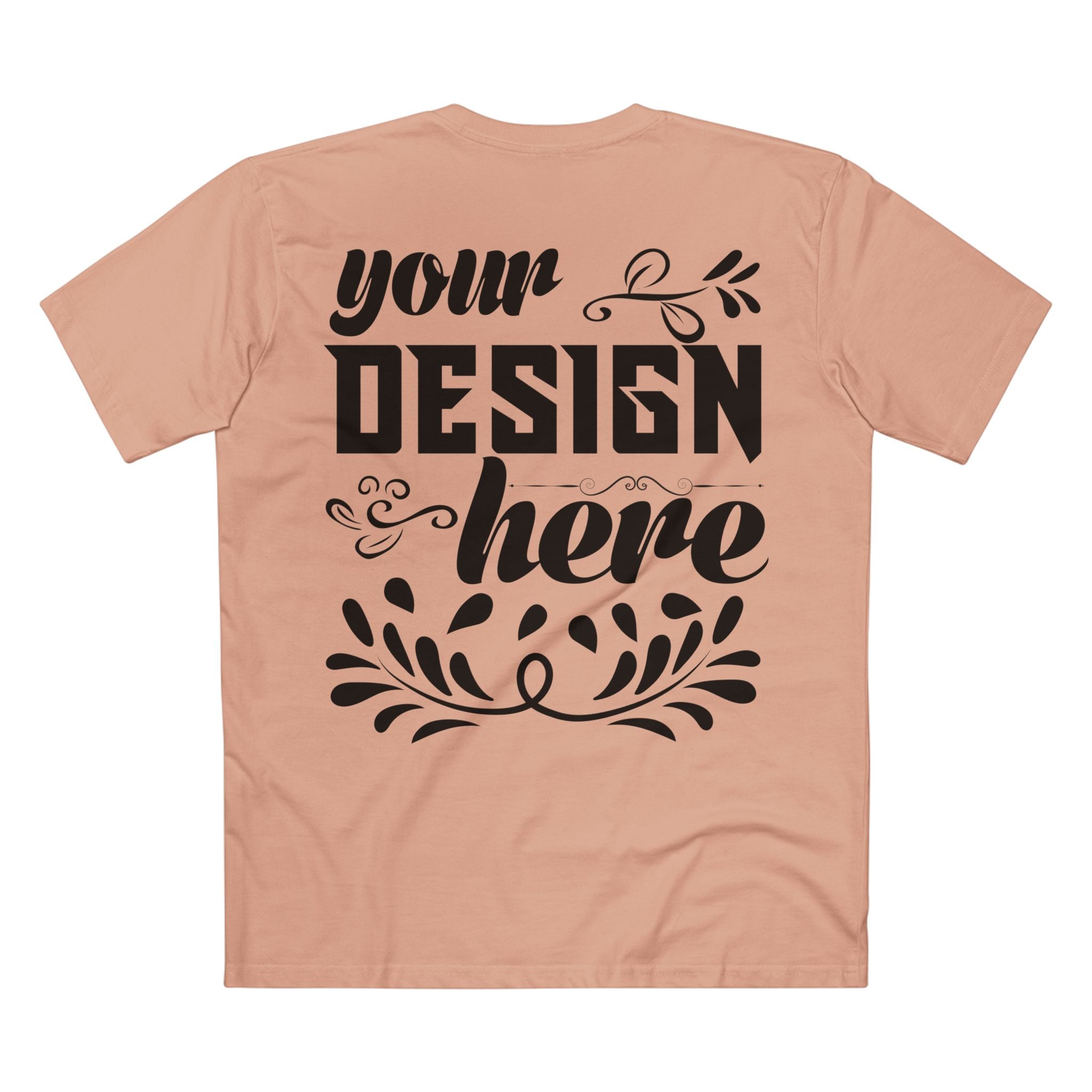 Customizable AS Colour 5001 Adult Unisex Staple Crew Neck Short Sleeve T-Shirt