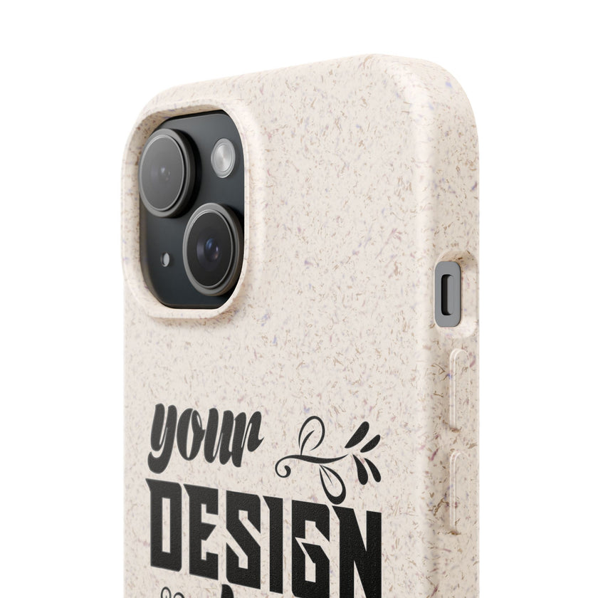Customizable Biodegradable Phone Case Matte Finish Wireless Charging