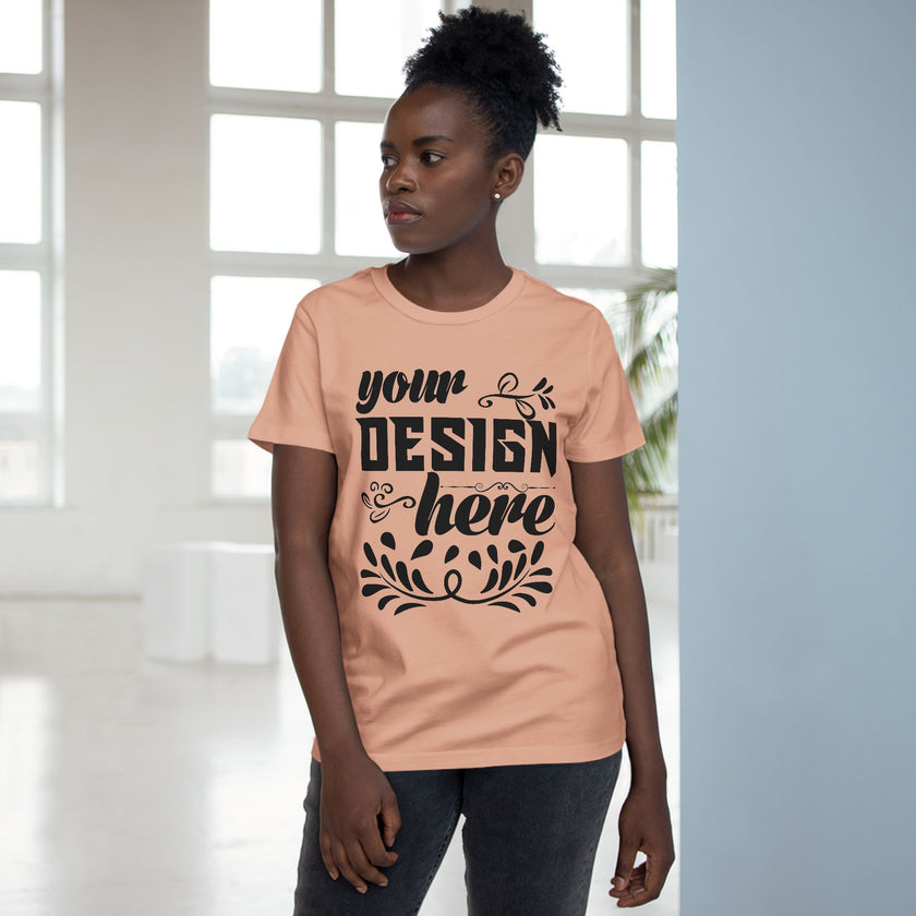 Customizable AS Colour 4001 Womens Maple Cotton T-Shirt