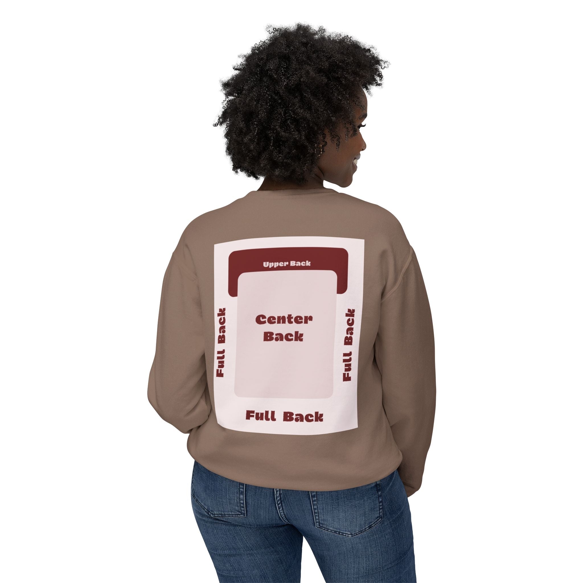 Customizable Comfort Colors 1466 Unisex Lightweight Crewneck DTG Design