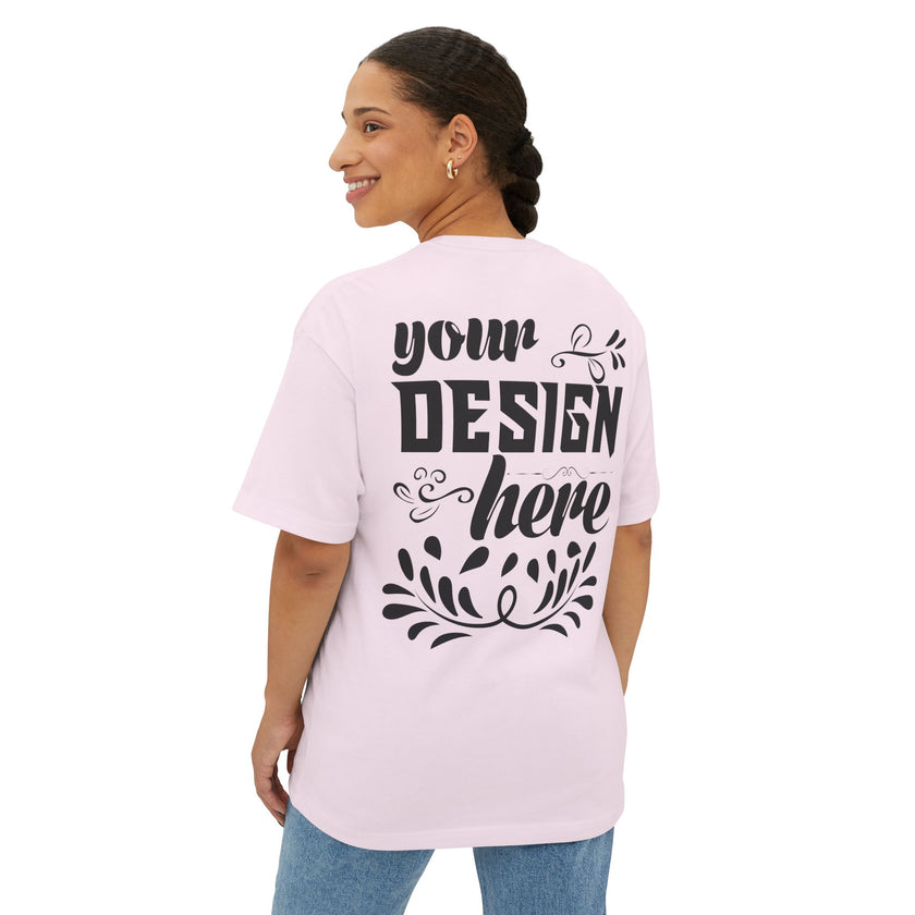 Customizable Bella+Canvas 3010 Unisex Oversized Boxy Tee Cotton