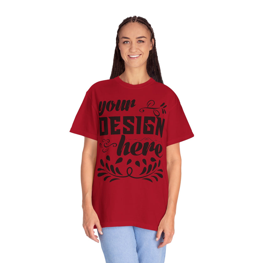 Customizable Comfort Colors 1717 Unisex Garment-Dyed T-Shirt