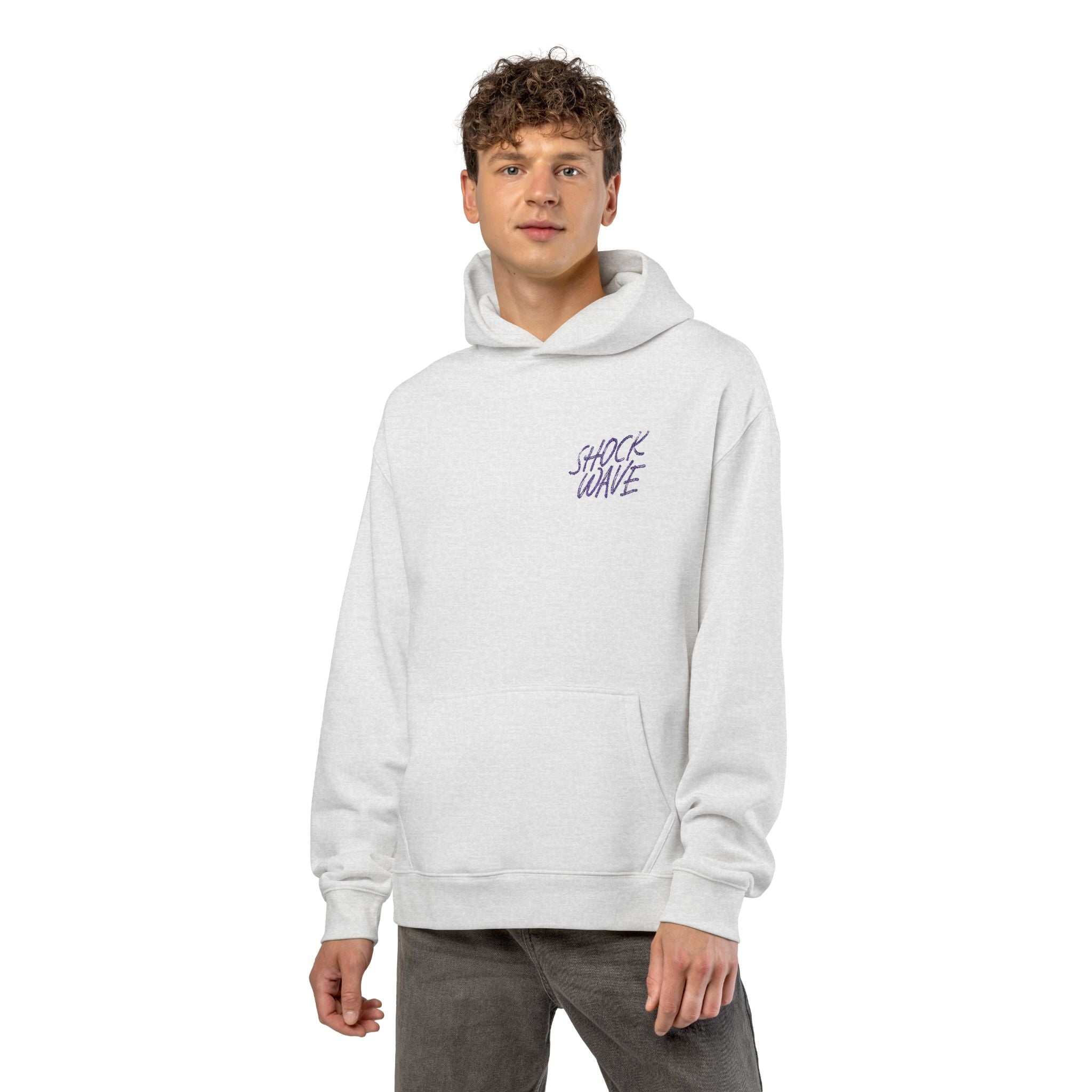 AS Colour 5161 Unisex Relaxed Hoodie | Shock Wave Embroidery