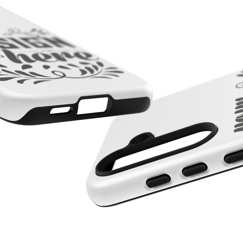 Customizable Tough Dual Layer Phone Case Polycarbonate TPU Liner Protective