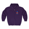 Gildan 18600 Unisex Full Zip Hoodie | Super Daddy Embroidery