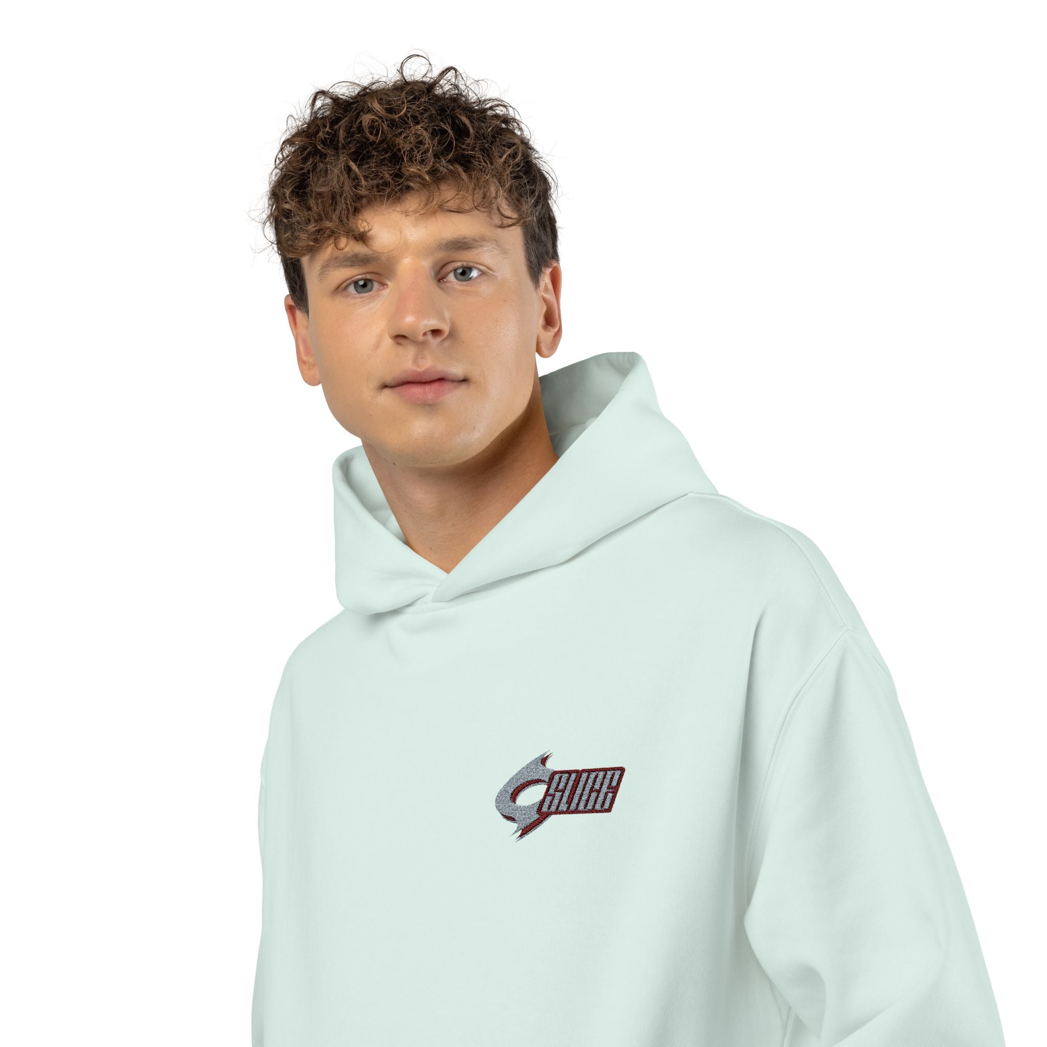 AS Colour 5161 Unisex Relaxed Hoodie | Slice Logo Embroidery