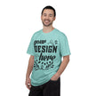 Customizable Comfort Colors 1717 Unisex Garment-Dyed T-Shirt