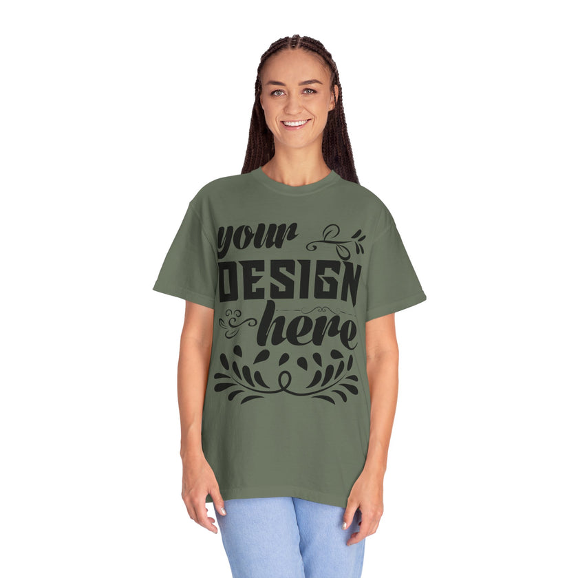 Customizable Comfort Colors 1717 Unisex Garment-Dyed T-Shirt