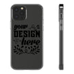 Customizable Clear Phone Case Slim Lightweight Scratch Resistant Protection