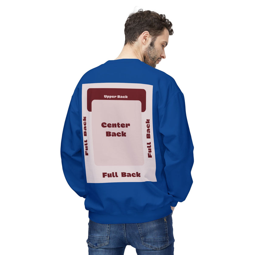 Customizable Gildan SF000 Unisex Midweight Crewneck Sweatshirt