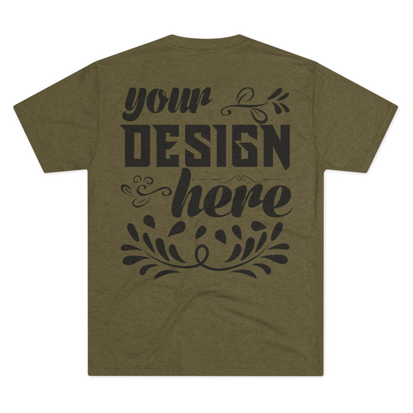 Customizable Next Level 6010 Unisex Tri-Blend Crew Neck T-Shirt