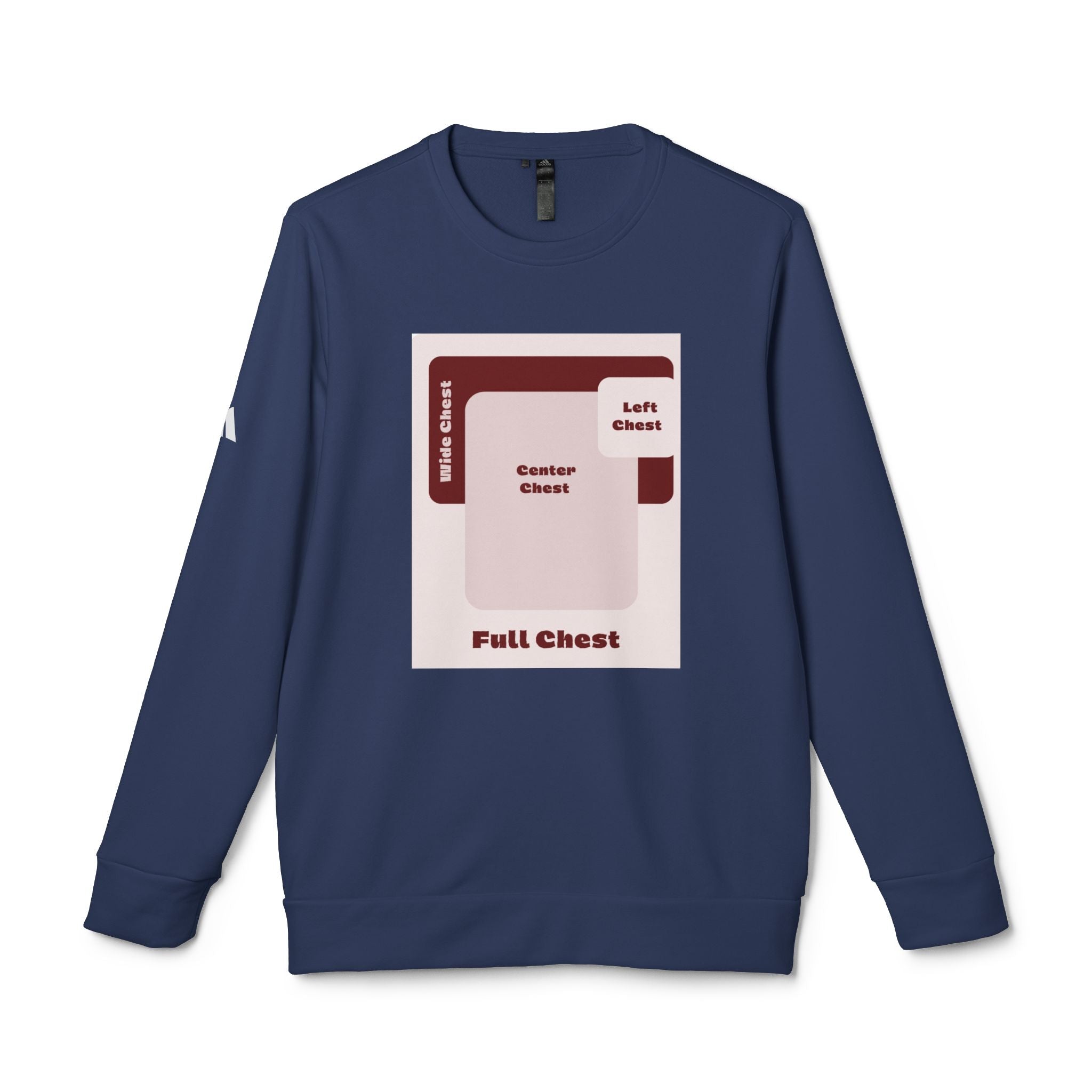 Customizable Adidas A434 Unisex Fleece Crewneck Sweatshirt