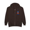Gildan 18600 Unisex Full Zip Hoodie | Super Daddy Embroidery