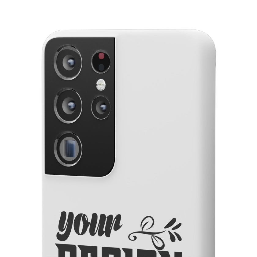 Customizable Snap Phone Case Slim Lightweight Polycarbonate Gloss Or Matte