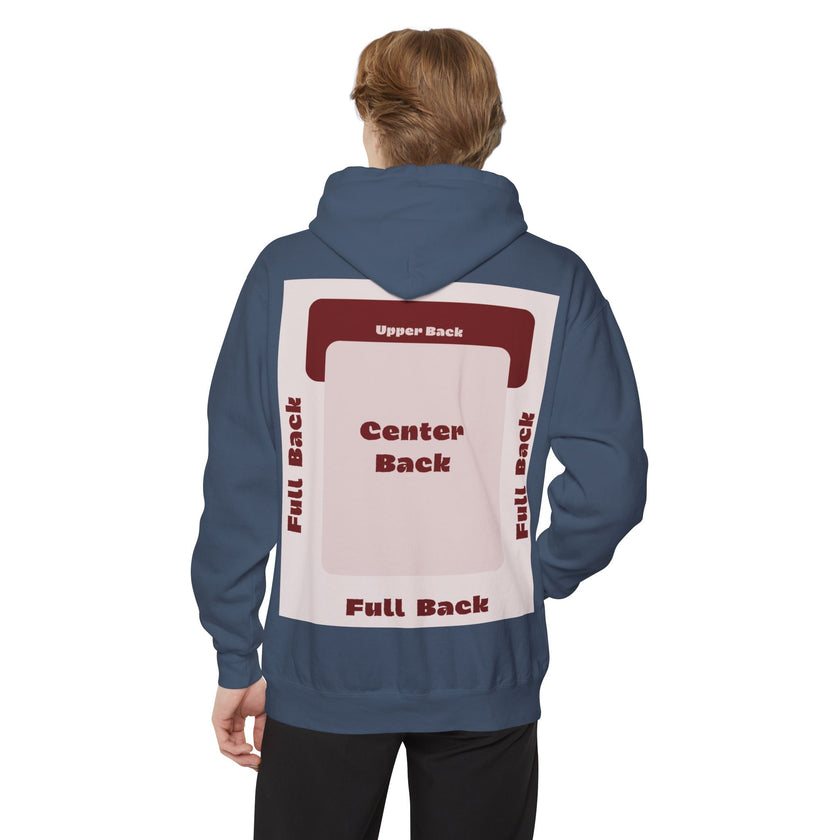 Customizable Comfort Colors 1567 Unisex Garment Dyed Fleece Hoodie