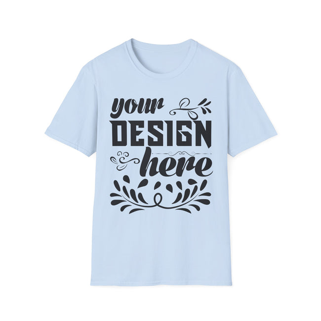 Customizable Gildan 64000 Unisex Softstyle T-Shirt Classic Fit